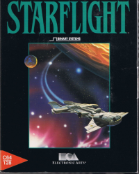 Starflight Commodore 64 US box art