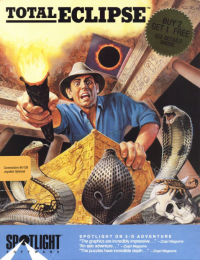 Total Eclipse Commodore 64  box art