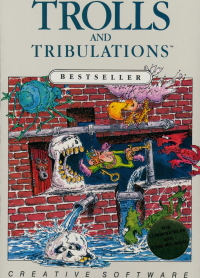 Trolls And Tribulations Commodore 64 US box art
