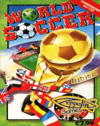 World Soccer Commodore 64 box art