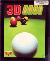 3D Pool Amiga US box art