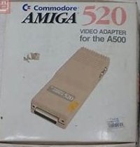 Commodore Amiga 520 Adapter Amiga US box art