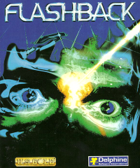 Flashback Amiga US box art