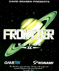 Frontier: Elite II Amiga US box art