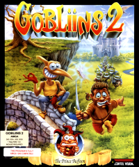 Gobliins 2: The Prince Buffoon Amiga  box art