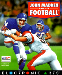 John Madden American Football Amiga US box art