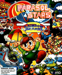 Parasol Stars Amiga US box art