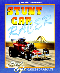 Stunt Car Racer Amiga US box art