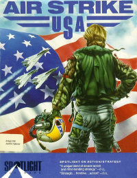 Air Strike USA Amiga US box art
