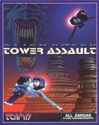 Alien Breed: Tower Assault Amiga US box art