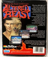 Altered Beast Amiga US box art