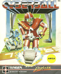 Cyberball Amiga US box art