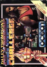 Daley Thompson's Olympic Challenge Amiga  box art