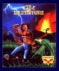 Fire And Brimstone Amiga US box art