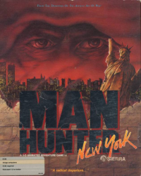 Manhunter: New York Amiga box art