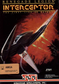 Renegade Legion: Interceptor Amiga  box art