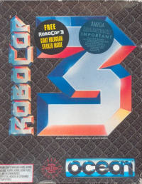 Robocop 3D Amiga US box art