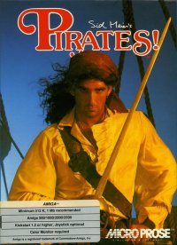 Sid Meier's Pirates Amiga US box art