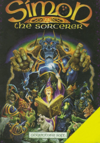 Simon The Sorcerer Amiga  box art