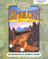 Simulcra Amiga US box art