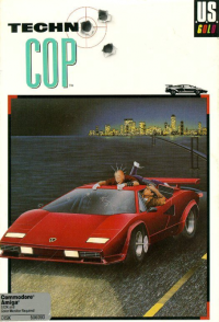 Techno Cop Amiga US box art