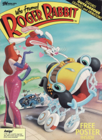 Who Framed Roger Rabbit Amiga US box art