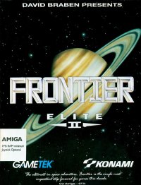 Frontier: Elite II PAL Amiga CD32 PAL box art