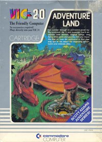 Adventure Land Vic-20 US box art