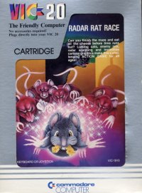 Radar Ratrace Vic-20 US box art