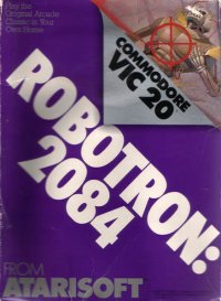 Robotron 2084 Vic-20 US box art