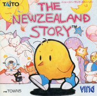 Newzealand Story FM Towns Marty JP box art