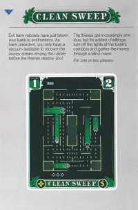 Cleen Sweep PAL Vectrex PAL box art
