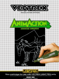 Animaction Vectrex US box art