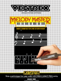 Melody Master Vectrex  box art