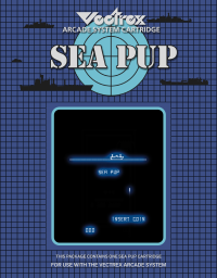 Sea Pup Vectrex  box art