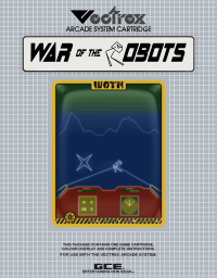 War Of The Robots Vectrex US box art
