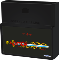 Warrior Vectrex US box art