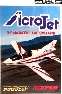 Acrojet JP MSX2 JP box art
