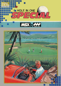 Hole In One Special JP MSX2  box art