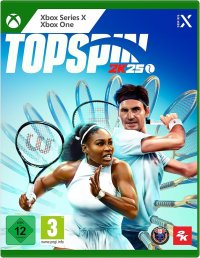 Top Spin 2K25 Xbox Series X US box art