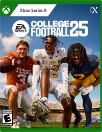 EA Sports College Football 25 Xbox Series X US box art