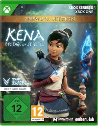 Kena: Bridge Of Spirits: Premium Edition Xbox Series X box art