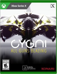 Cygni: All Guns Blazing Xbox Series X US box art