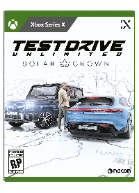Test Drive Unlimited Solar Crown PAL Xbox Series X PAL box art