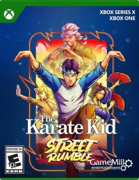 The Karate Kid: Street Rumble Xbox Series X US box art