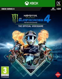 Monster Energy Supercross 4 Xbox Series X  box art
