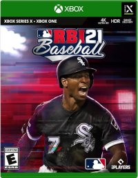 RBI Baseball 21 Xbox Series X US box art