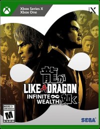 Yakuza: Like a Dragon Xbox Series X US box art