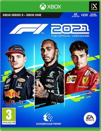 F1 2021 Xbox Series X US box art
