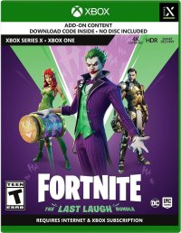 Fortnite: The Last Laugh Bundle Xbox Series X US box art